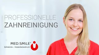 Professionelle Zahnreinigung (PZR) \/\/ Dr. Romy Finsterer - MED:SMILE