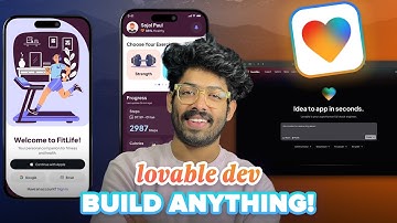 Build A REAL Full Stack App With AI | Lovable AI | Database, Auth, API, Supabase & More
