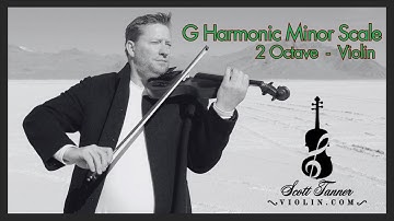 G Harmonic Minor Scale - 2 Octave | Violin