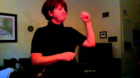ASL Classifier Story: Elizabeth Belcher   "Hallowe...