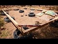 Building a wooden house for a workshop//Ahşap ev yapımı//Tiny house wood cabin (part1)