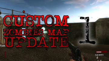 Update #1 // My Custom Zombies Map (CoD: WaW)