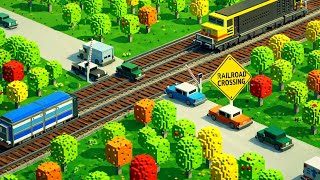 Railroad Crossing 🚧 Pro Reflexes Required | Gameplay #139 screenshot 2