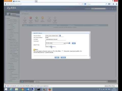 Mount NFS Datastore In VMWare ESXi 5.1 With ZyXEL NAS