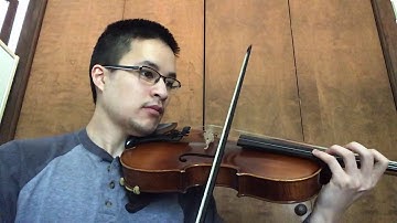 Essential Elements Viola Book 3 #11 French Folk Song