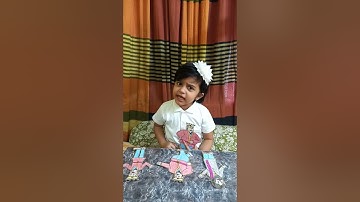 Story The Lazy King 🤴 .. 4yrs old baby prepare for final exam