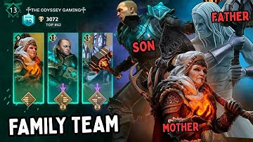 Finally The Legion Family Team 😱🔥 Pure Destruction || Shadow Fight 4 Arena 