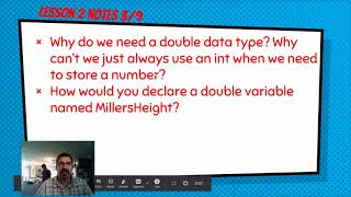 Code Academy Lesson 2 Variables