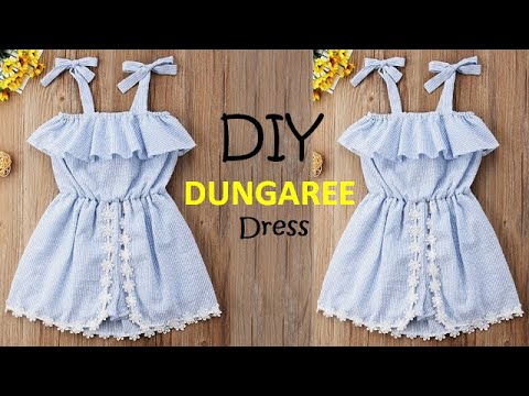 baby dungaree dress