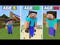 Surviving 99 Years As Steve In Minecraft!