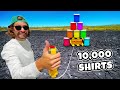 C4 PAINT EXPLOSION Vs. 10,000 Shirts!