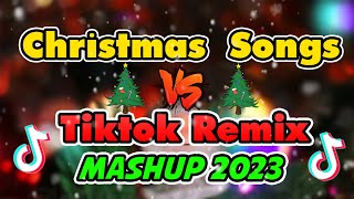 CHRISTMAS SONGS VS. TIKTOK REMIX | CHRISTMAS SONG MEDLEY NONSTOP 2023
