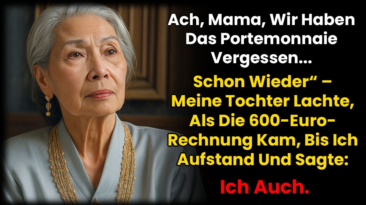 Die Familie meiner Tochter vergaß „aus Versehen“ das Portemonnaie – ich zahlte, alle lachten.