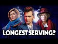 Who played the doctor for the longest  doctor who essay