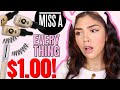 I SPENT $1 ON EVERYTHING ! Shop Miss A Review!