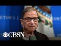 Justice Ginsburg hospitalized after falling in her office