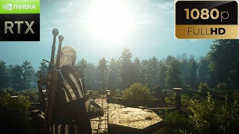 THE WITCHER 3 REWORKED RAY TRACING NEXT GEN MODDED RTX FULLHD RTX3070