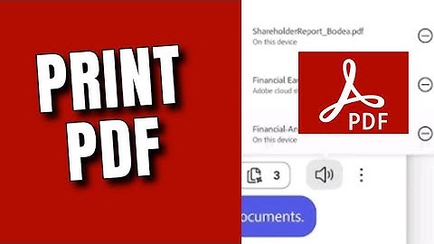 How to Print in Adobe Acrobat 2025?