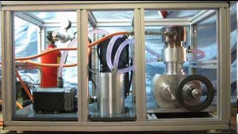 Stirling Engine with Rhombic Drive details