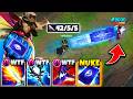 Twisted Fate But My Blue Card Is A Gigantic NUKE That One Shots 42 KILLS 120K DAMAGE 