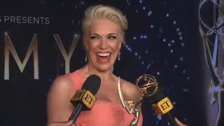 Hannah Waddingham Being Hilariously Chaotic at the Emmys