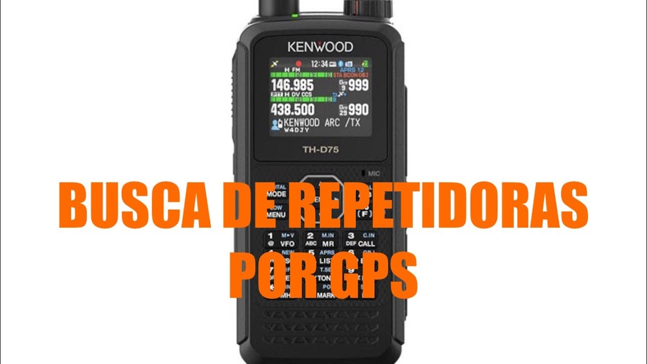 Tutorial repetidoras TH-D75 #dstar - YouTube