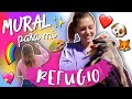 MURAL PARA MI REFUGIO DE PERRITOS 🐶 💕🌈 Dani Hoyos