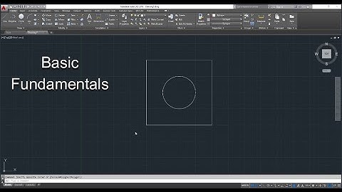 AutoCAD - Basic Fundamentals for Absolute Beginners  - Tutorial 1