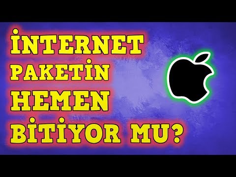 İNTERNET PAKETİNİZ HEMEN BİTİYORSA BUNLARI YAPIN (iOS) | iphone internet tasarrufu nasıl yapılır? 📱