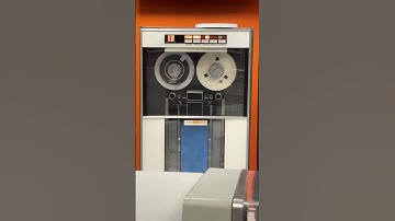 IBM 729 tape drive for data storage from the 1950’s