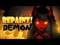 Repaint! Halloween Special Demon Girl OOAK Doll