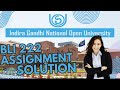 ✅ IGNOU BLI-222 Assignment 2024 | Solution in Hindi & English | INFORMATION SOURCES AND SERVICES