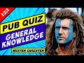 VIRTUAL PUB QUIZ 2021 || General Knowledge Quiz || 15 Trivia Questions Plus a Bonus!