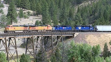 Montana Rail Link - Mullan Pass & Beyond