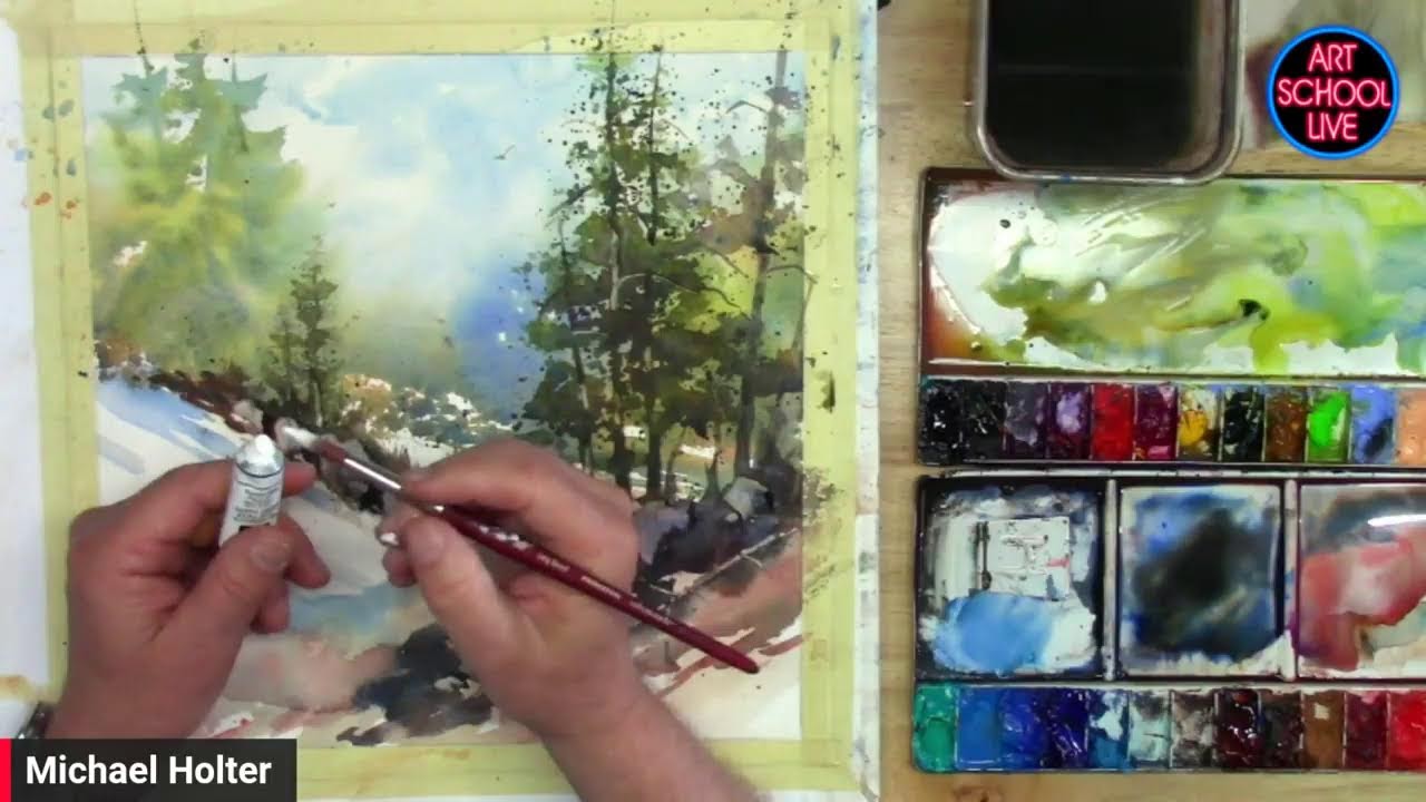 How to Recover Lights in Watercolor feat. Michael Holter