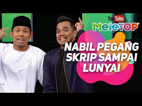 Nabil pegang skrip sampai lunyai dalam The Hantus sebagai Pengarah Bersama | Alif Satar I MeleTOP