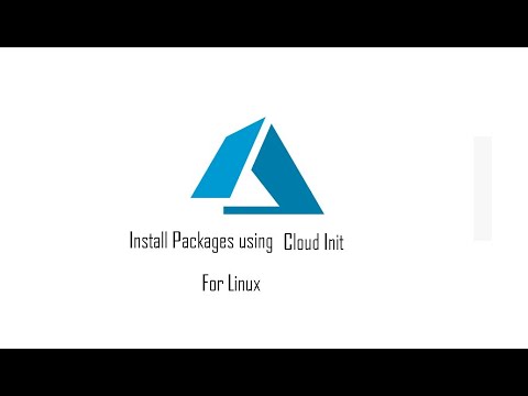 Install package using cloud-init ?