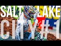 Finally getting aggressive! Salt Lake City 1 || Monster Energy Supercross 2021 - Rice-Eccles Stadium