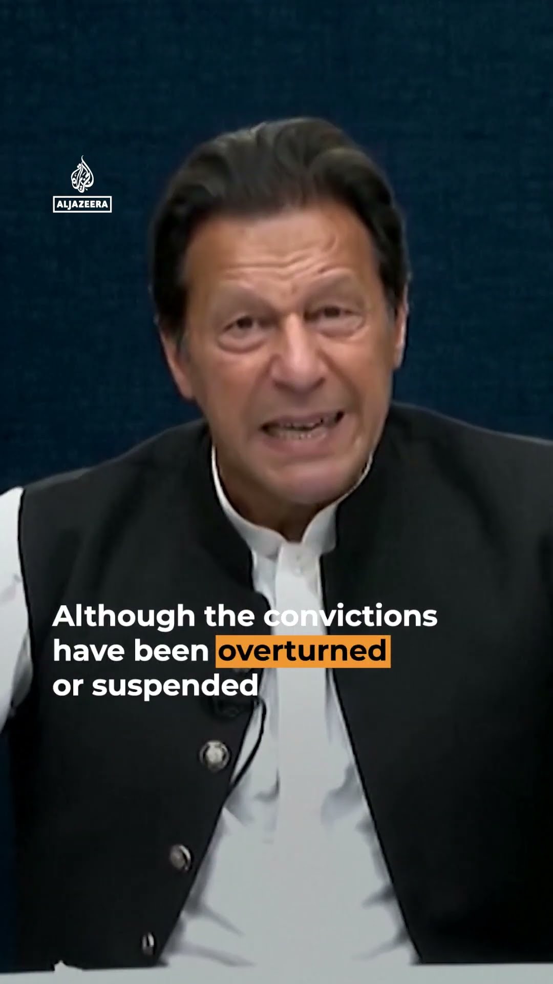 Former Pakistani PM Imran Khan jailed for 14 years over corruption | AJ #shorts