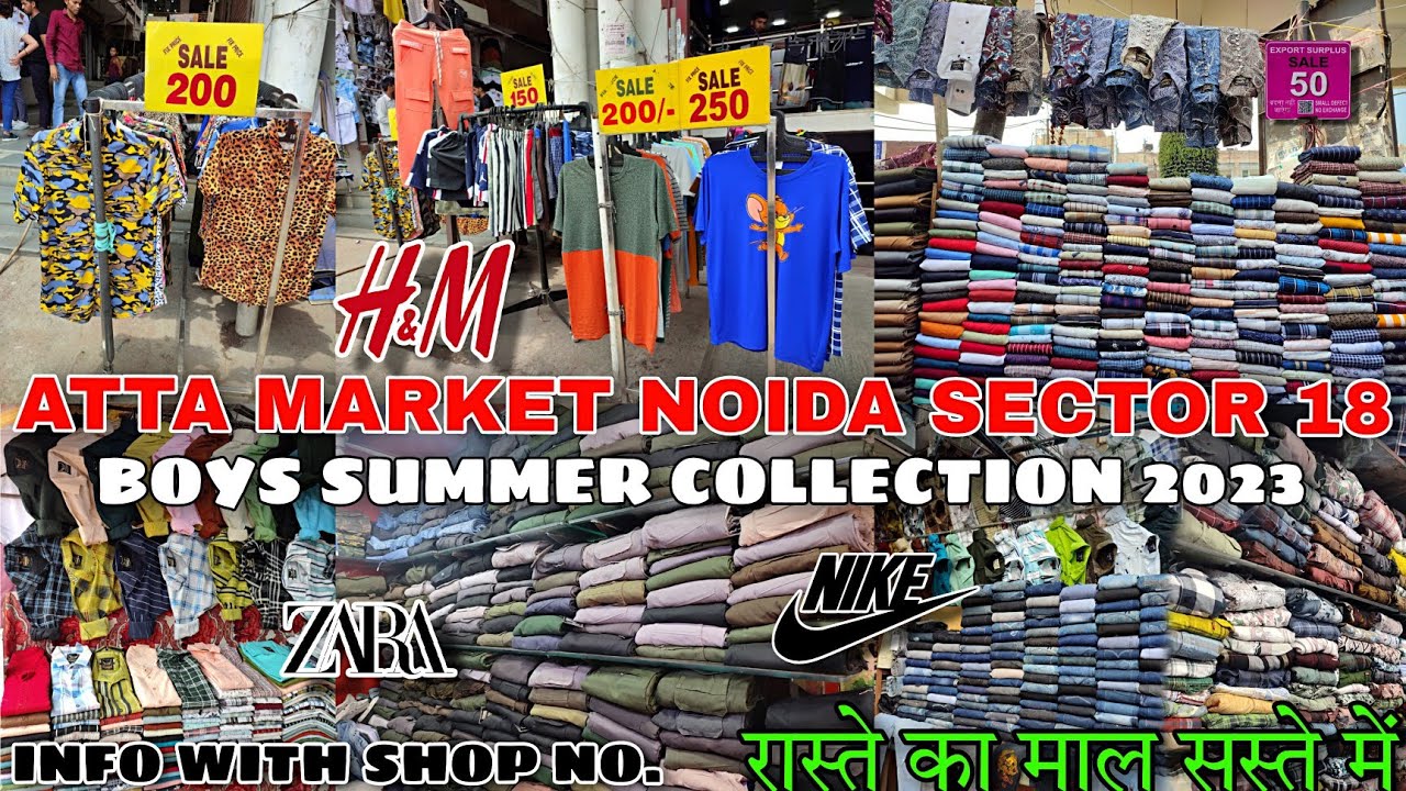 Atta Market Noida 2023 Boys Latest Summer Collection 2023 Atta
