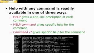 ch 14 command line - Learning to use commands