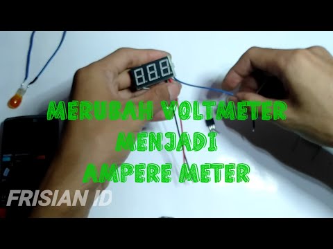 Video: Bagaimana Amperemeter Berbeda Dari Voltmeter