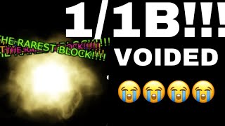 I VOIDED theRARESTblock IN ROBLOX BLOCK MAYHEM WHILE I WAS AT SCHOOL💀 💀 💀