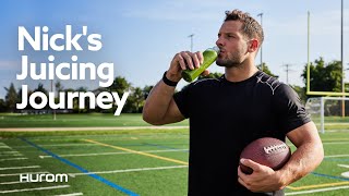 Nick's Juicing Journey | Hurom X Nick Bosa