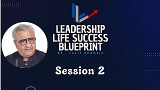 Leadership Life Success Blueprint  |  Life Management Course  |  Session 2