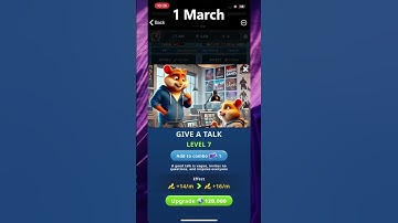 Hamster Kombat GameDev Heroes 1 March Daily Combo Daily Cipher #games #airdrop #hamsterkombat