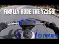 First Ride on the YZ250 Yamaha 2-Stroke Dirt Bike