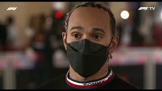 Lewis Hamilton Post Race Interview Bahrain GP