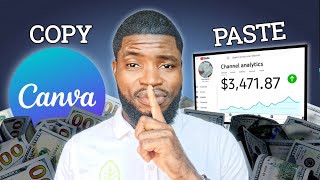 I Copied a $3k Monthly Faceless YouTube Channel Using Canva (Step by Step)