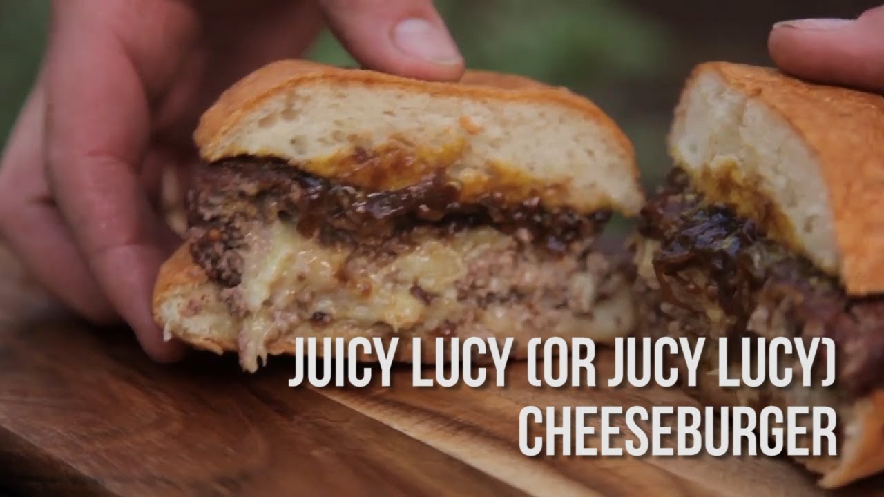 How to cook a Juicy Lucy (or Jucy Lucy) Cheeseburger (Quickie) YouTube